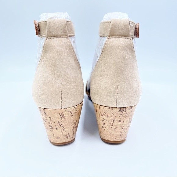 Naturalizer Womens Size 10 Areda Cork Platform Wedges Sandals Heels Shoes NEW - Picture 8 of 16